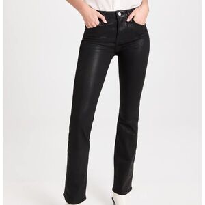 FRAME le mini boot coated jeans (brand new)